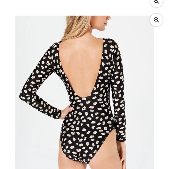 Volcom Women’s Ur A Daisy Long Sleeve One Piece Swimsuit | Size: Xtra Small - Picture 7 of 7